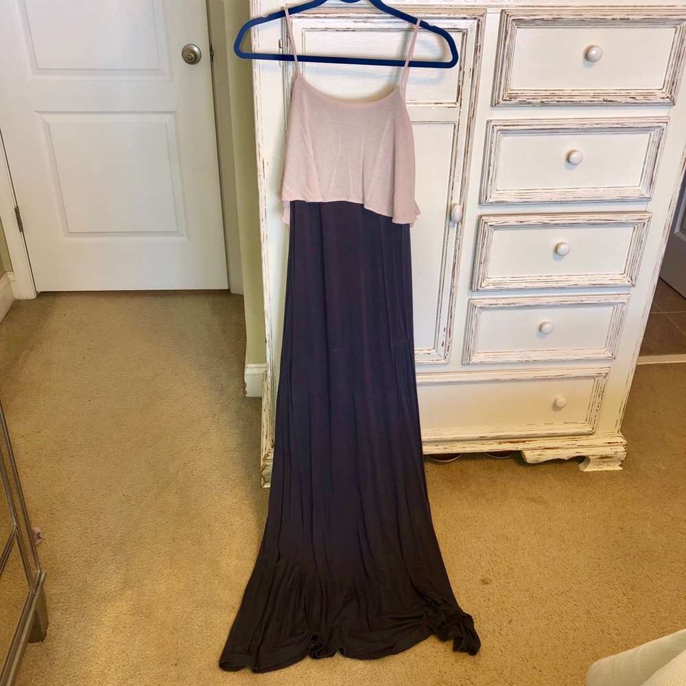 Navy blue maxi